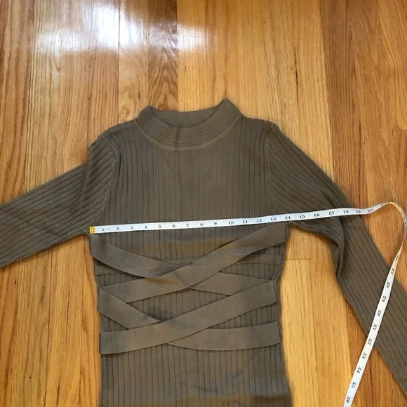 Bandage midi pencil dress - Picture 6 of 7